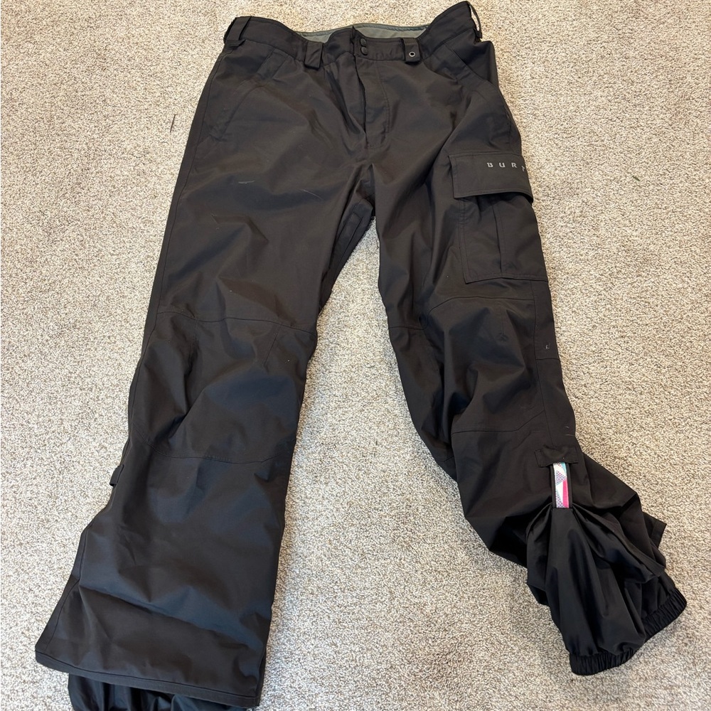 Burton Black Cargo Pants for Men
